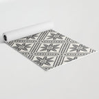 TAZA STAR TILE GREY Yoga Mat Gallery Image 2