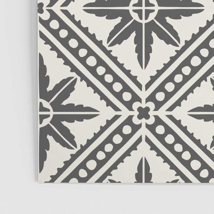 TAZA STAR TILE GREY Poster Gallery Image 3