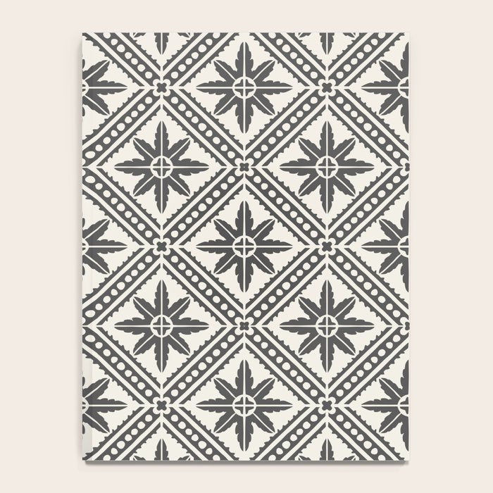 TAZA STAR TILE GREY Notebook Gallery Image 4