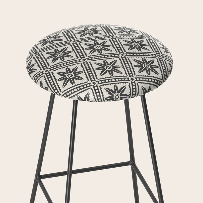 TAZA STAR TILE GREY Stool Gallery Image 2
