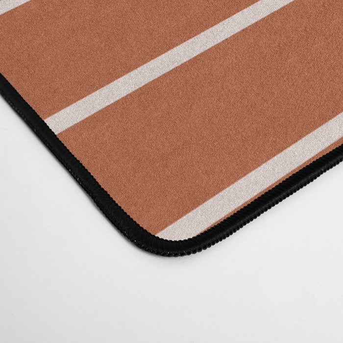 Two Tone Line Curvature XXIX Desk Mat Gallery Image 4