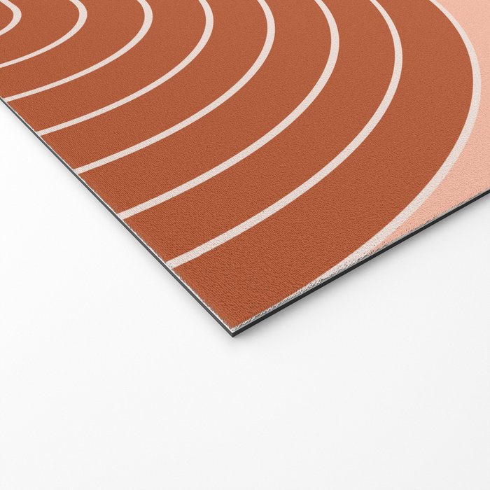 Two Tone Line Curvature XXIX Welcome Mat Gallery Image 2