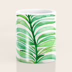 Tropical Leaf Botanical Painting Coffee Mug Gallery Image 4