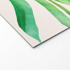 Tropical Leaf Botanical Painting Welcome Mat Gallery Image 2
