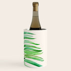 Tropical Leaf Botanical Painting Wine Chiller Gallery Image 3