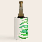 Tropical Leaf Botanical Painting Wine Chiller Gallery Image 2