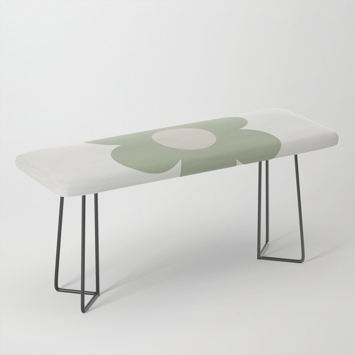 Sage Flower Single Bench Gallery Image 1