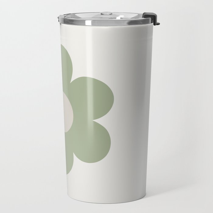 Sage Flower Single Travel Mug Gallery Image 2