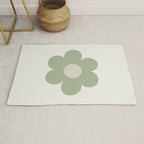 Sage Flower Single Rug Gallery Image 1