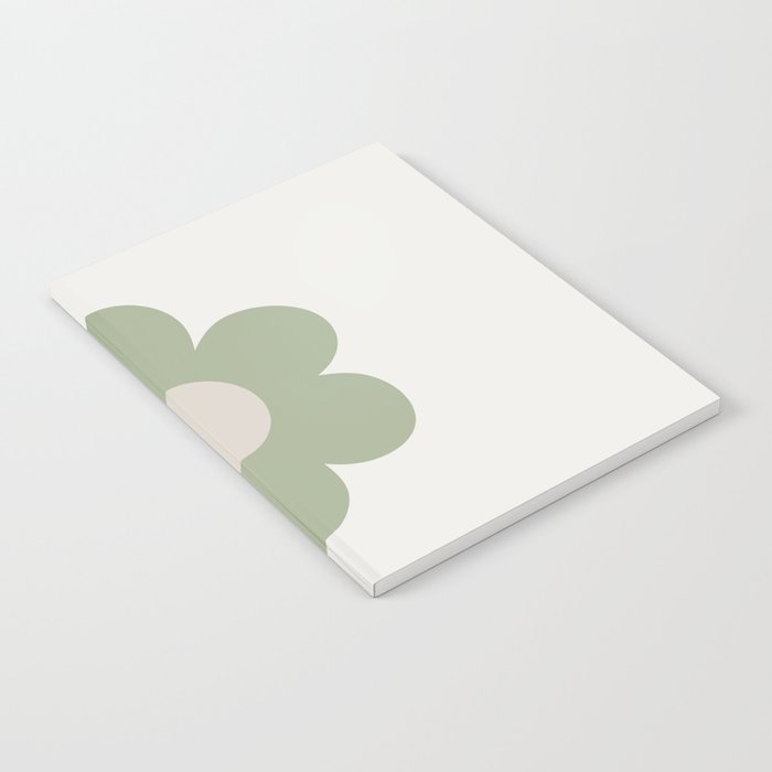 Sage Flower Single Notebook Gallery Image 2