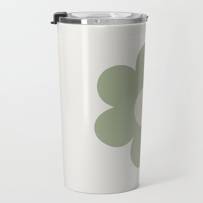 Sage Flower Single Travel Mug Gallery Image 3