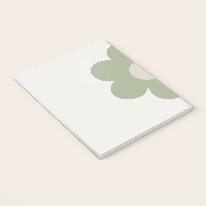 Sage Flower Single Notebook Gallery Image 3