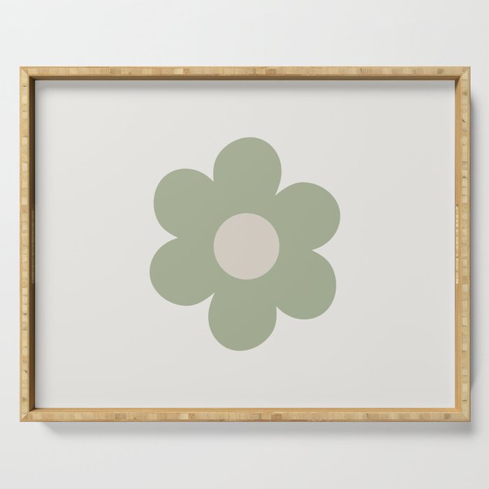 Sage Flower Single Serving Tray Gallery Image 1