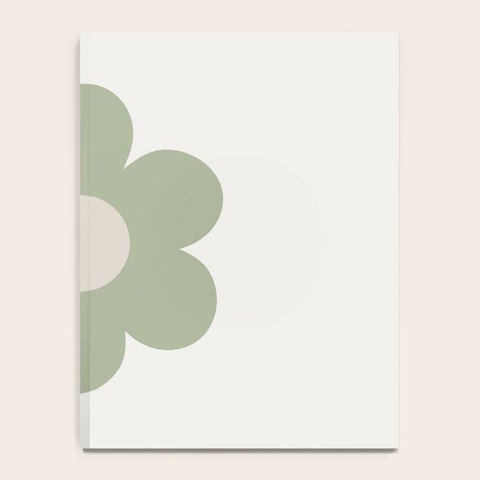 Sage Flower Single Notebook Gallery Image 4