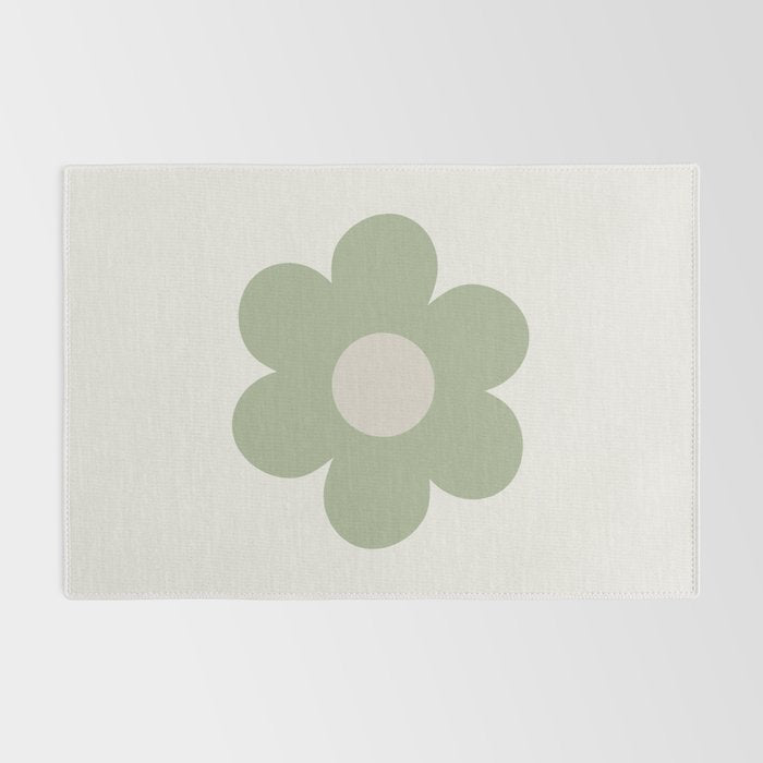 Sage Flower Single Rug Gallery Image 2