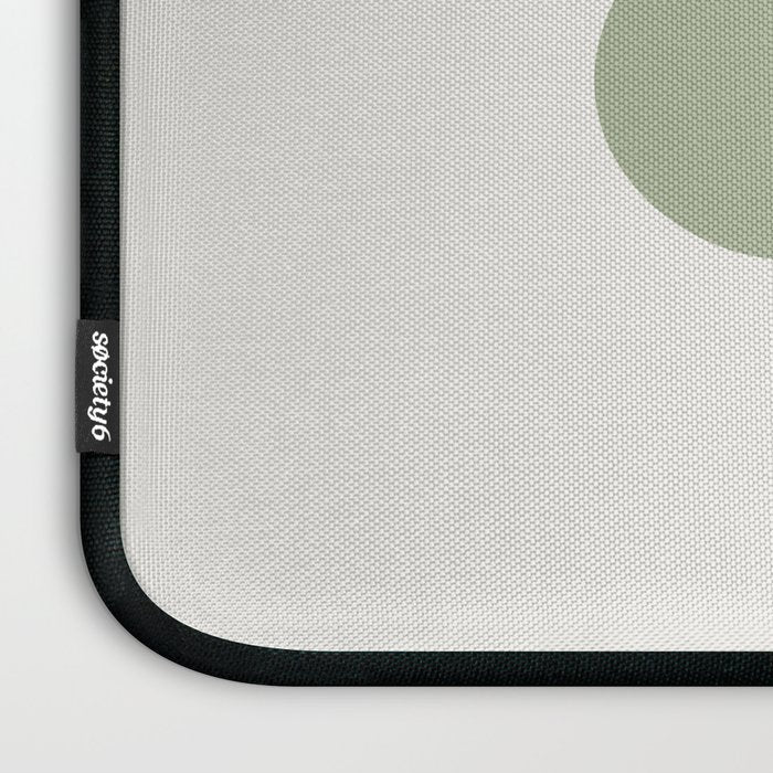 Sage Flower Single Laptop Sleeve Gallery Image 3