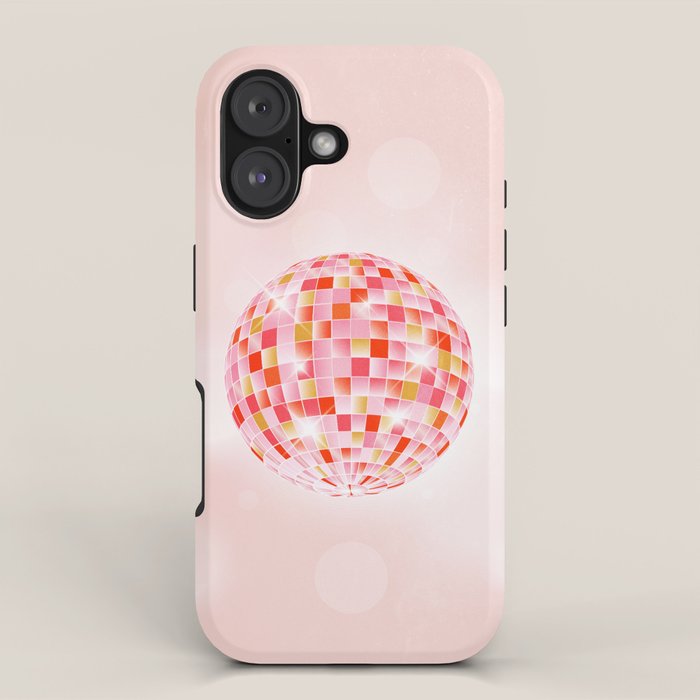 Candy Funk | Disco Ball: Peach Edition iPhone Case Gallery Image 1