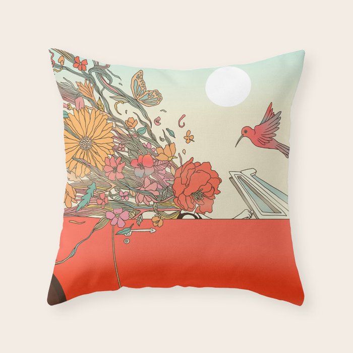 Passing Existence Throw Pillow Gallery Image 6