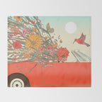Passing Existence Throw Blanket Gallery Image 2