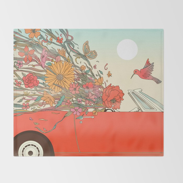 Passing Existence Throw Blanket Gallery Image 2