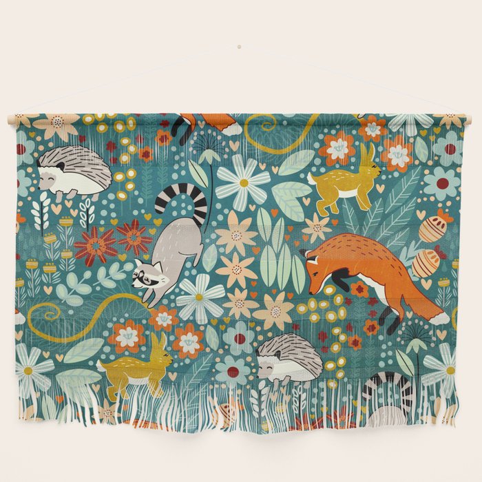 Woodland Pattern Wall Hanging Gallery Image 1