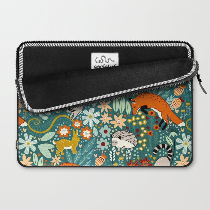 Woodland Pattern Laptop Sleeve Gallery Image 2