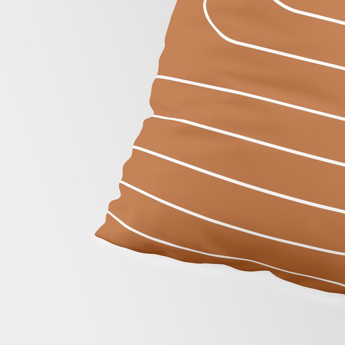 Searching (Rust) Pillow Sham Gallery Image 4