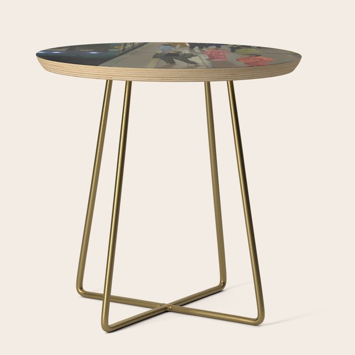 MAGIC PEOPLE VOL.2 - digital artwork by Yana Potter, glitter artist. Style and glam , diamonds.  Side Table Gallery Image 1