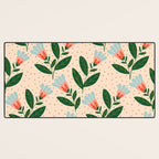Whimsical Spring Floral  Desk Mat Gallery Image 3