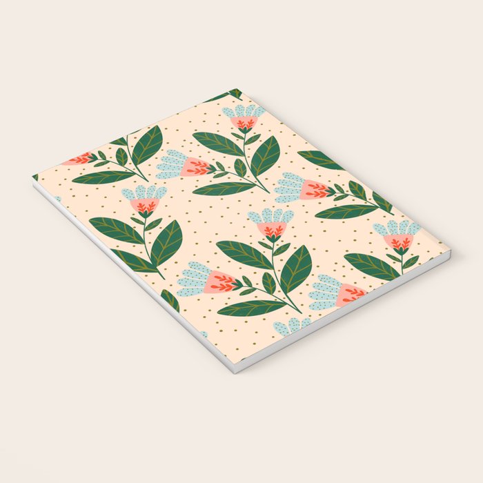 Whimsical Spring Floral  Notebook Gallery Image 3