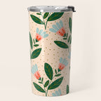 Whimsical Spring Floral  Travel Mug Gallery Image 2