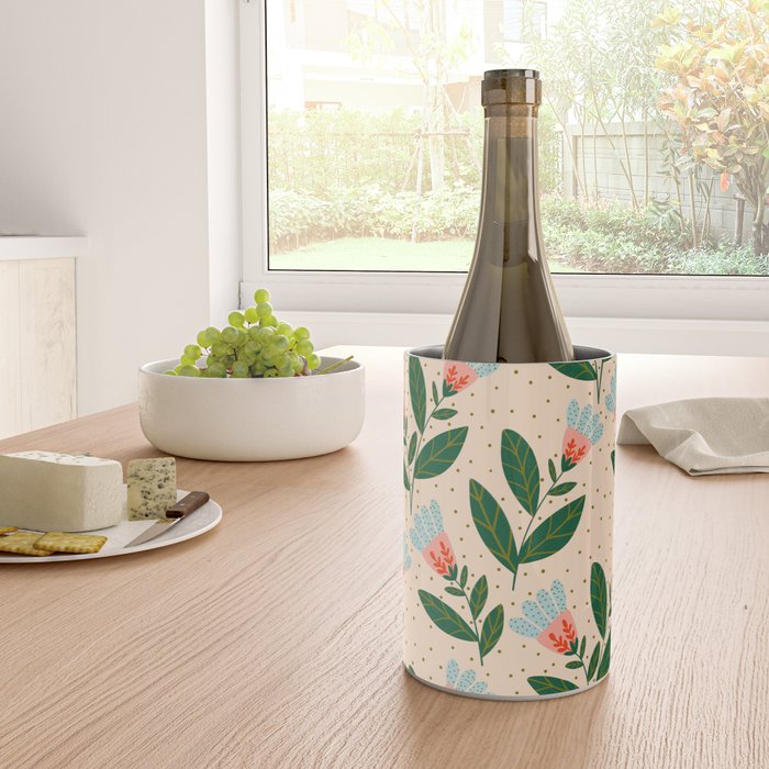 Whimsical Spring Floral  Wine Chiller Gallery Image 4