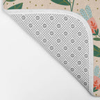 Whimsical Spring Floral  Bath Mat Gallery Image 2