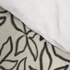 Abstract Brushed Line Art Florals Comforter Gallery Image 4