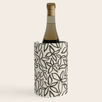 Abstract Brushed Line Art Florals Wine Chiller Gallery Image 3