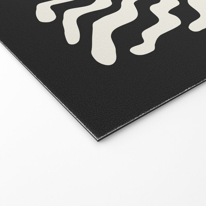 Onyx Ferns: Black & White Matisse Edition Welcome Mat Gallery Image 2