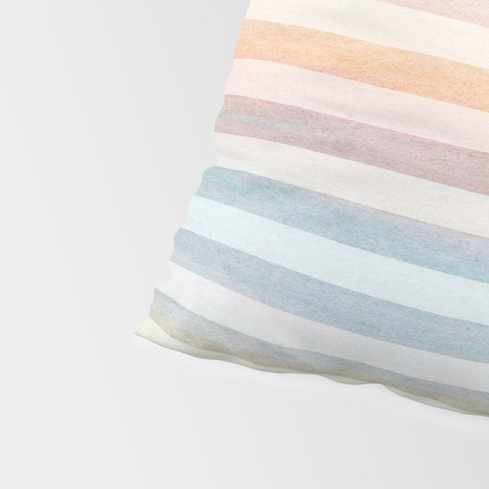 Colorful Soft Stripes Pattern Pillow Sham Gallery Image 4