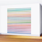 Colorful Soft Stripes Pattern Wall Mural Gallery Image 2