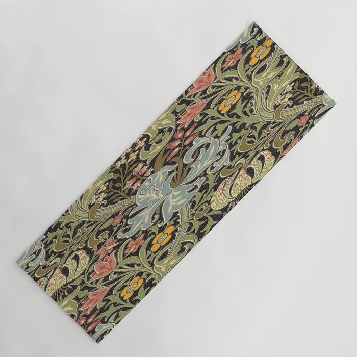 William Morris floral design  Yoga Mat Gallery Image 1