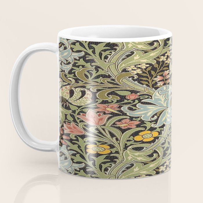 William Morris floral design  Coffee Mug Gallery Image 3