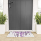 purple wisteria in bloom Welcome Mat Gallery Image 3