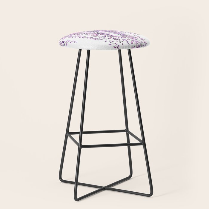 purple wisteria in bloom Stool Gallery Image 1