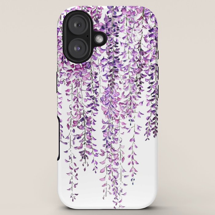purple wisteria in bloom iPhone Case Gallery Image 5