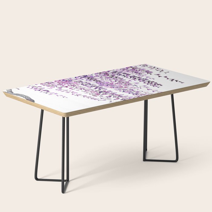 purple wisteria in bloom Coffee Table Gallery Image 1