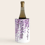 purple wisteria in bloom Wine Chiller Gallery Image 3