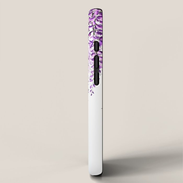 purple wisteria in bloom iPhone Case Gallery Image 2