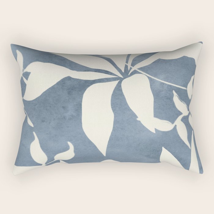 Botanical Abstract Art 12 Rectangular Pillow Gallery Image 2