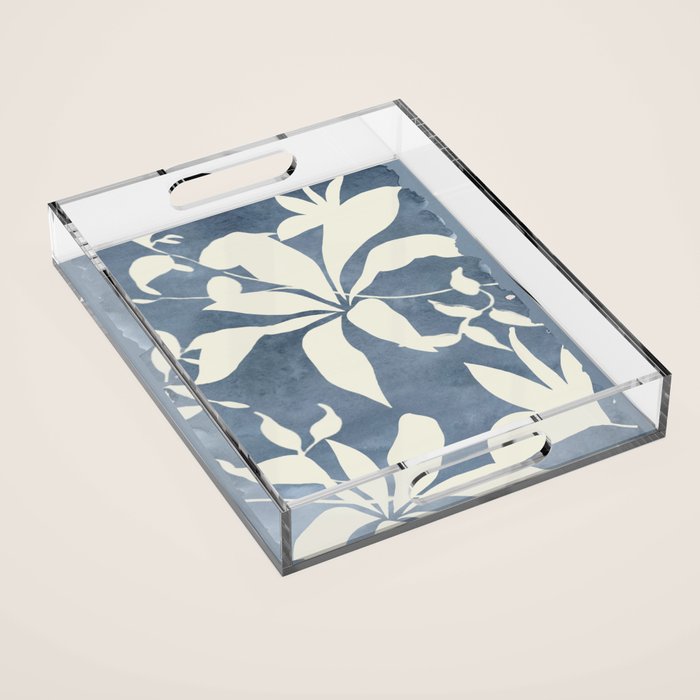 Botanical Abstract Art 12 Acrylic Tray Gallery Image 1
