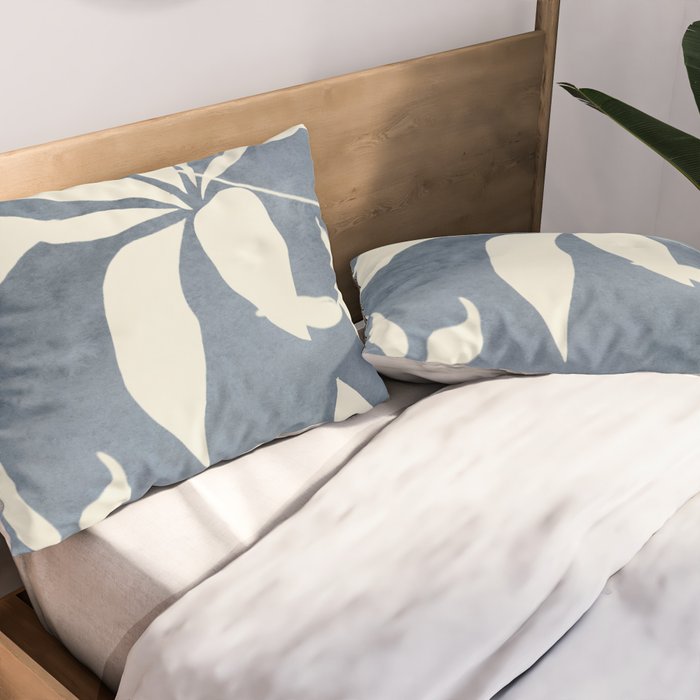 Botanical Abstract Art 12 Pillow Sham Gallery Image 2