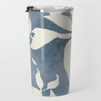 Botanical Abstract Art 12 Travel Mug Gallery Image 3